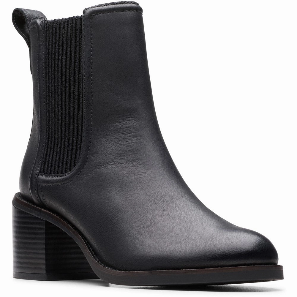 Clarks Chamberly Top Boots Zip Up Style
