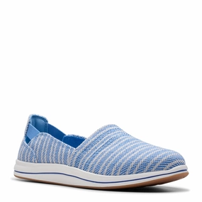 Women's Clarks, Breeze Step Slip-On hybrid sole shoes locally - sourced