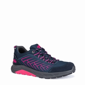 Hanwag Coastridge Low Lady ES Navy / Pink Finishing edgy material