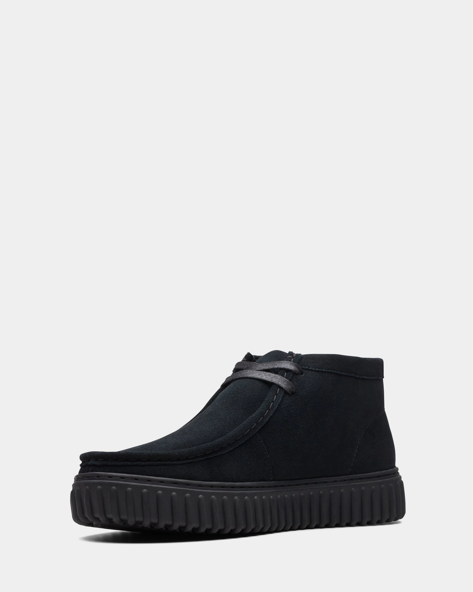 Torhill Hi Black Suede Fashion Go Easy   To   Wear