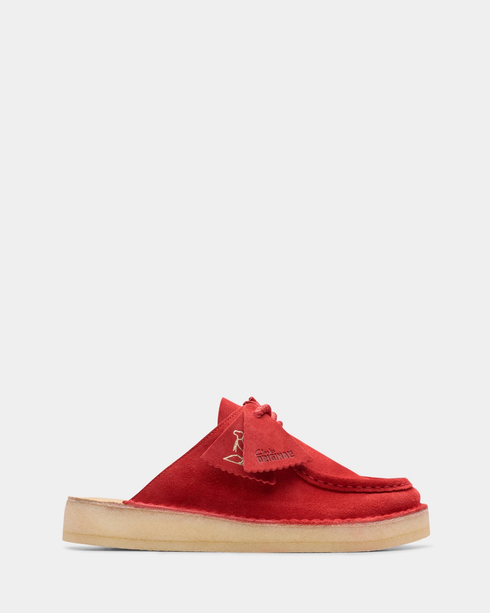 Dsrtnomad Mule (w) Red Suede Date Outfit slim fit