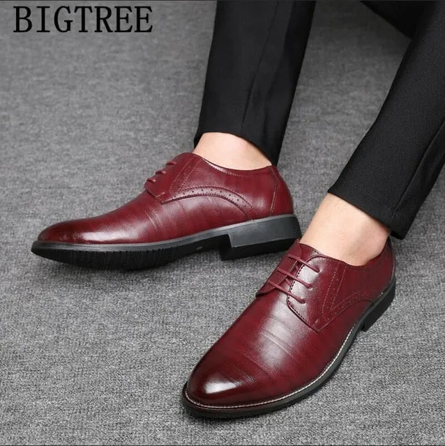 Different Types Of Dress Shoes Party Wedding Dress Shoes Men Leather Oxford Shoes For Men Zapatos