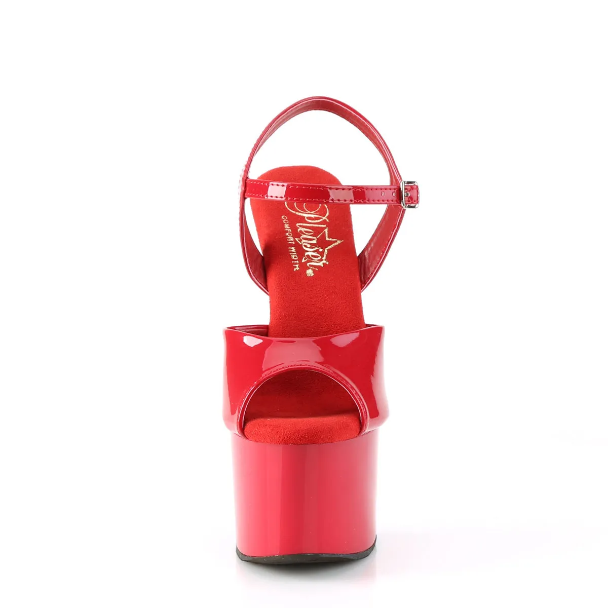 PASSION-709 Pleaser Red Patent Sexy Platform Shoes (Pole Dancing Heels) Asics Shoe Size Compared To Nike