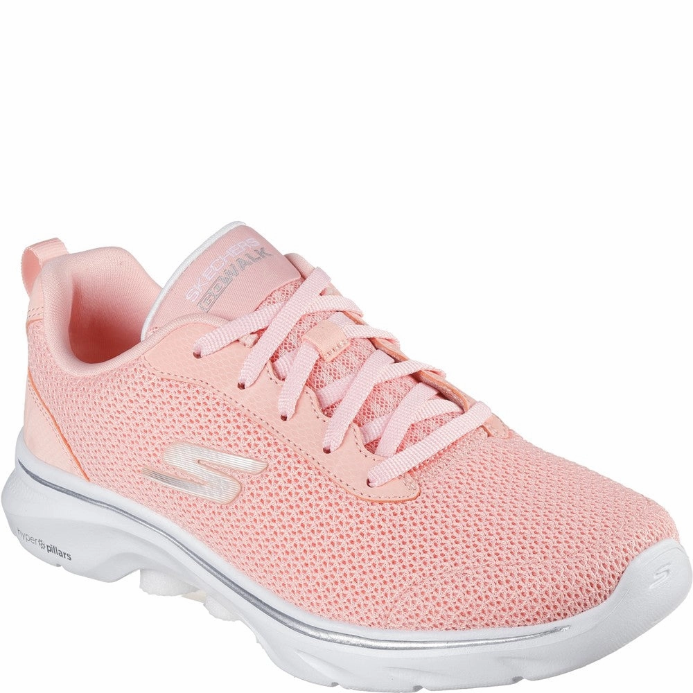 running gloves running in circular tracks shoes Skechers Go Walk 7 Kaylor Trainer