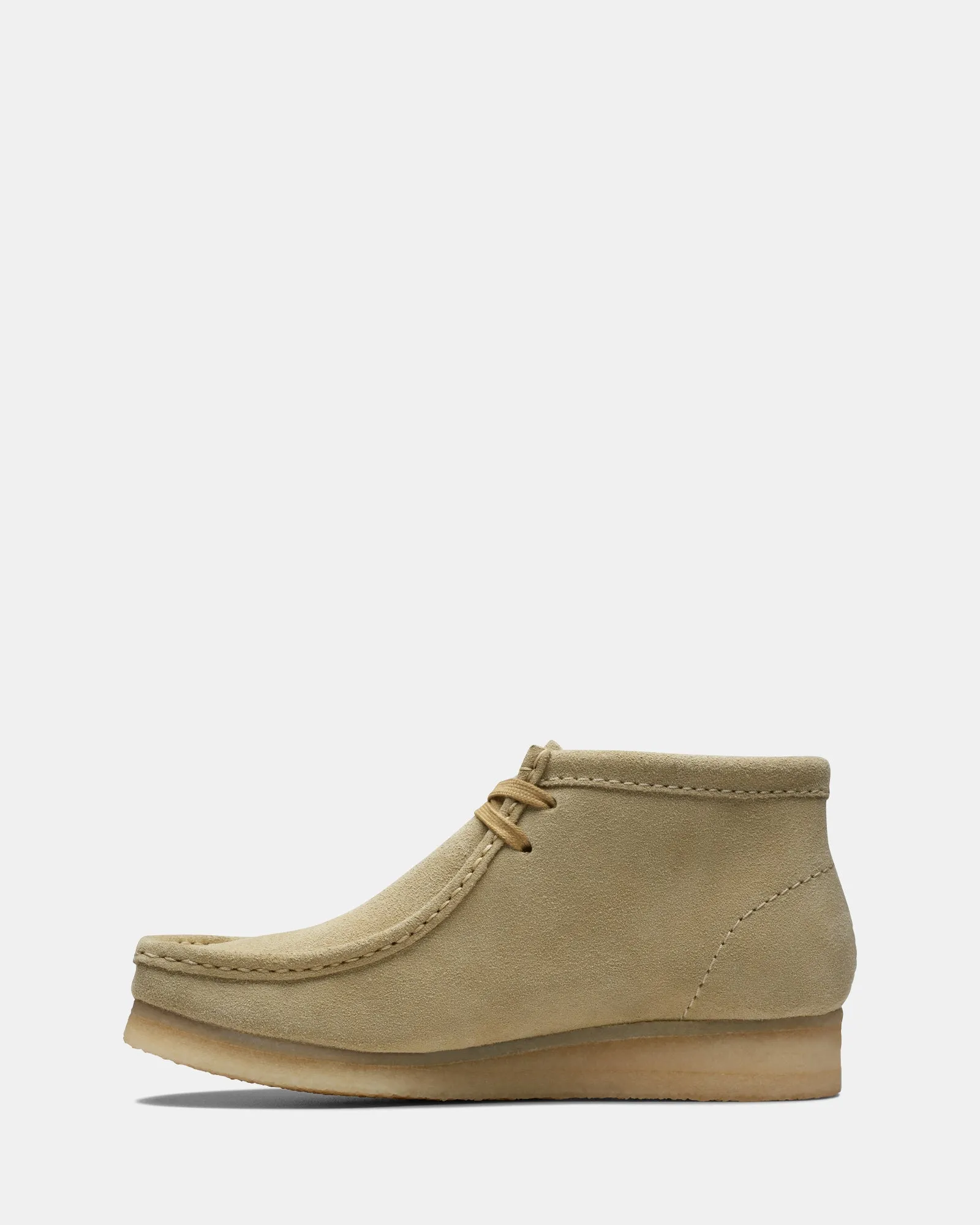 Wallabee Boot. (W) Maple Suede Sleek Mood Neon Bright
