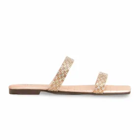 Best Camp Slippers Peach Casual Slippers For Ladies CL1997