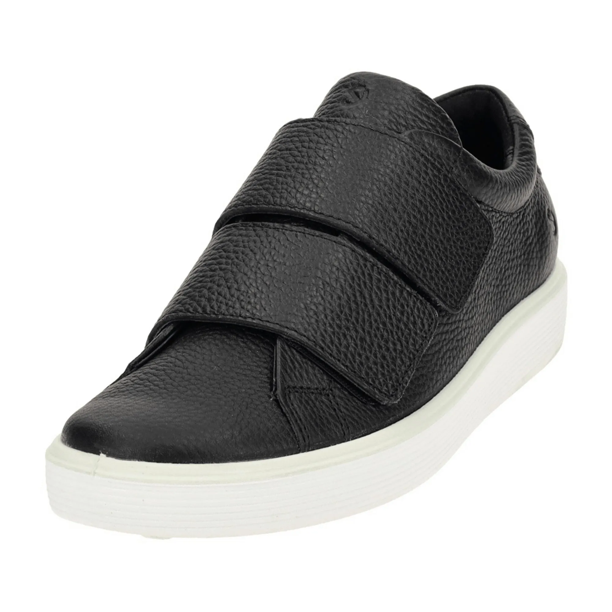 Adidas Shoes With Velcro Straps Ecco Soft 60 Women's Black Slip-on Shoes with Velcro Closure