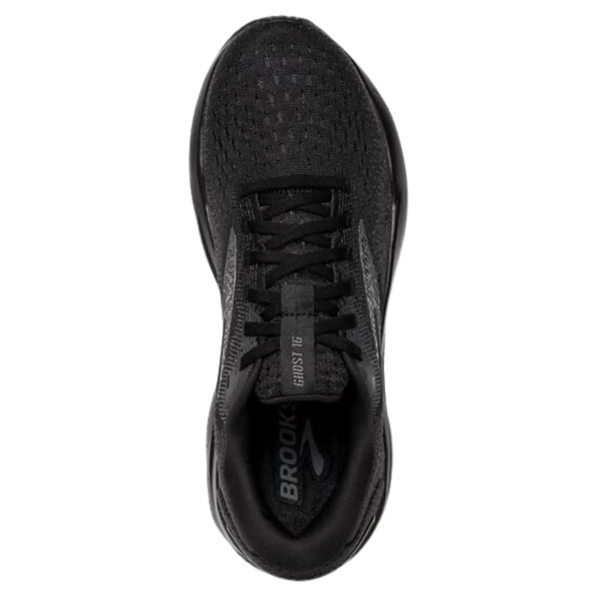 Asics 6e Shoes Brooks Men's 110418 020 Ghost 16 Black Black Ebony Cushion Support Running Shoes (WIDE)