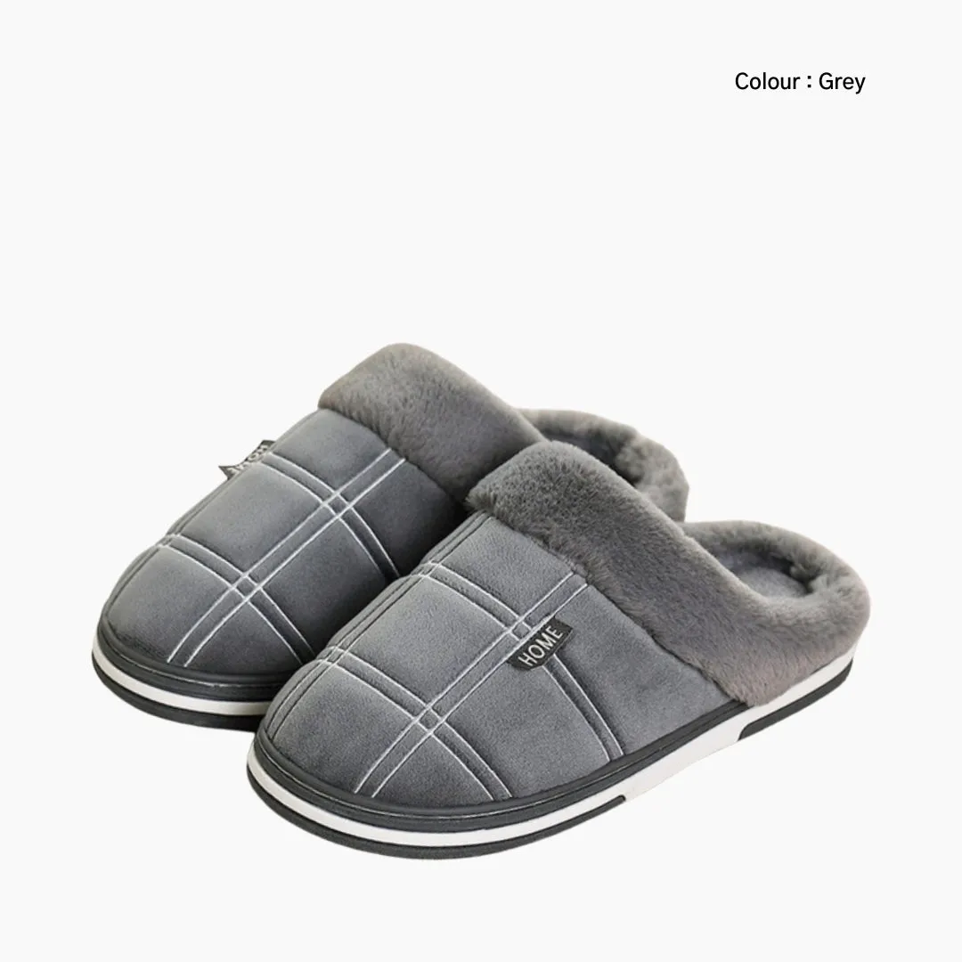 Foot Warmer Slippers Warm, Antiskid: Indoor Slippers for Men