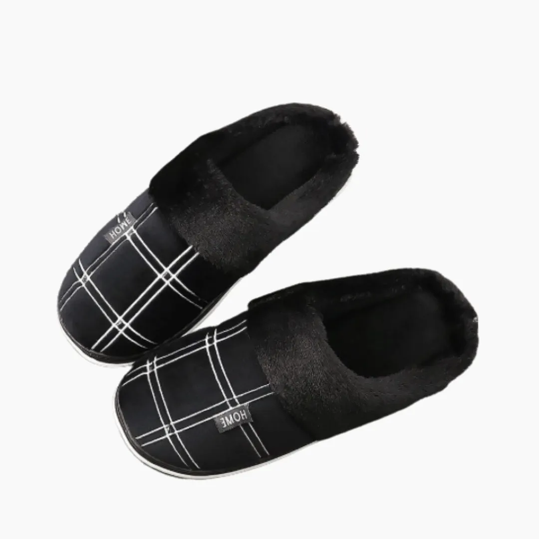 Warm, Antiskid: Indoor Slippers for Men Slides Hibbets