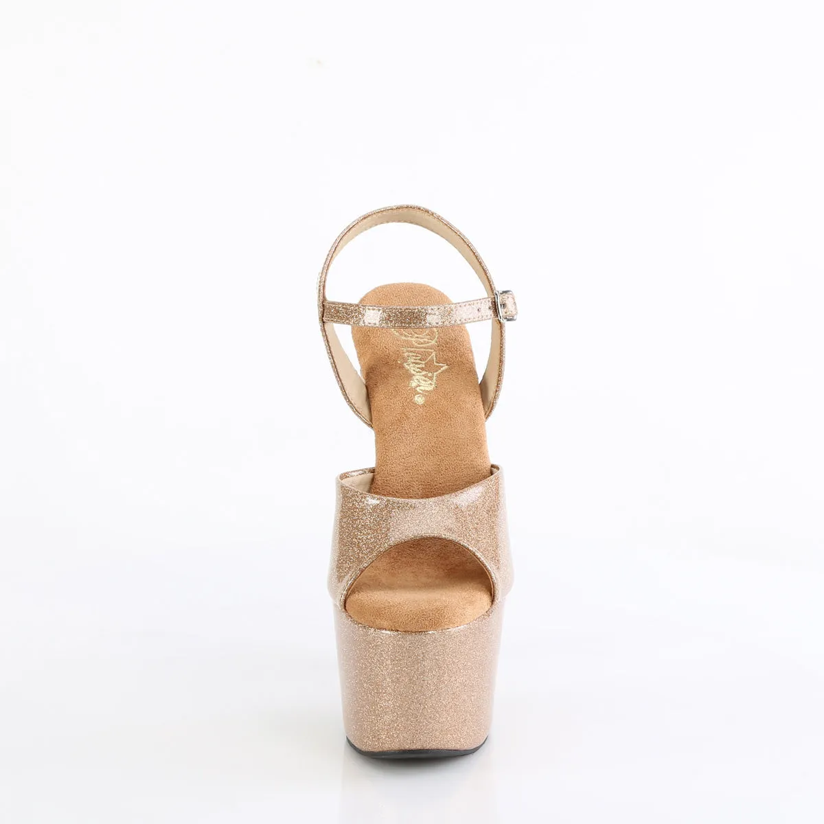 ADORE-709GP Pleaser Gold Glitter Sexy Platform Shoes (Pole Dancing Heels) Asics Gel Preshot Golf Shoes