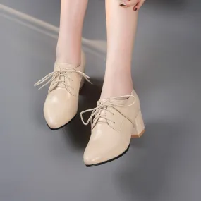 Open Toe High Heels Women's Pu Leather Lace Up High Heel Shoes