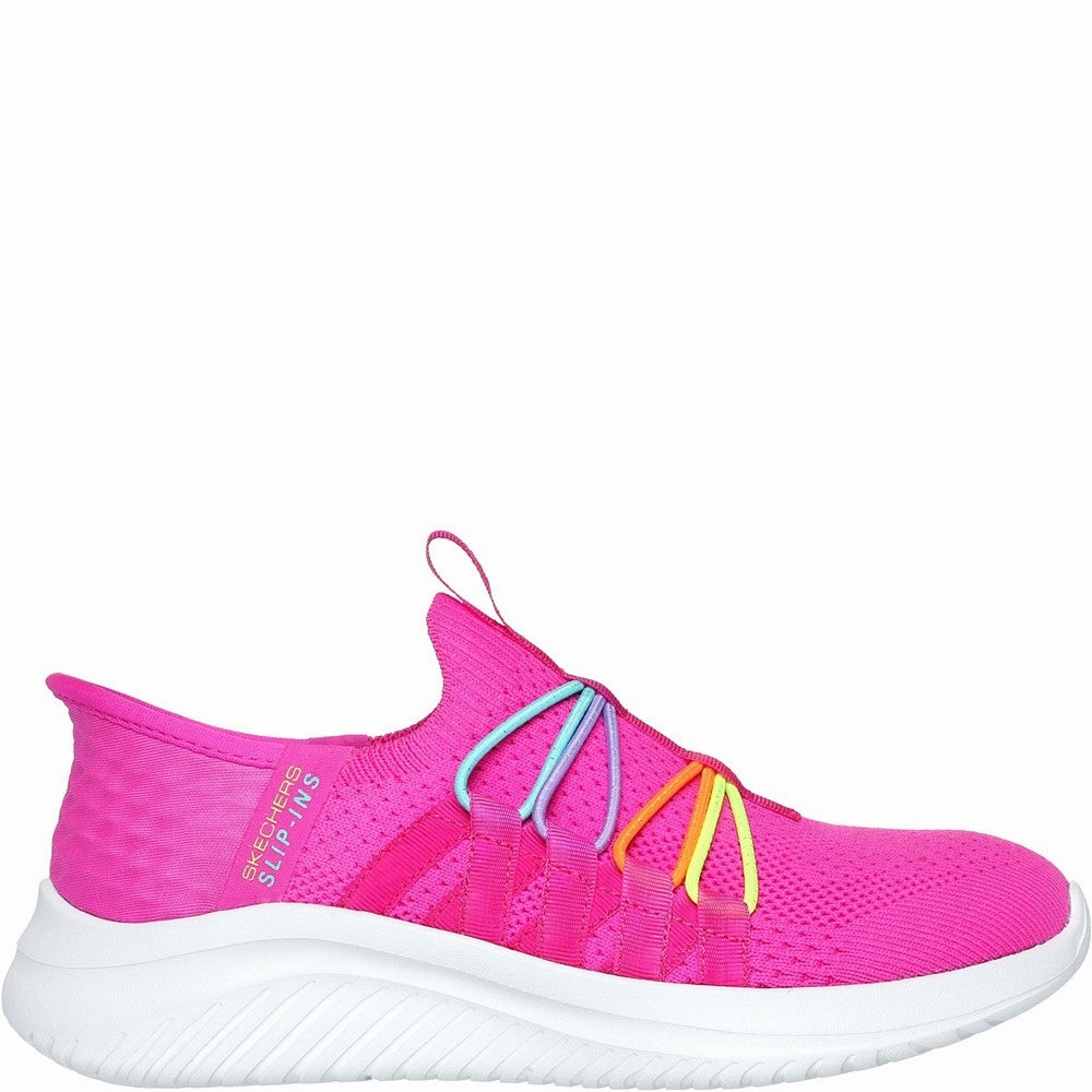 Skechers Ultra Flex 3.0 Bungee Fun Trainers Run Club