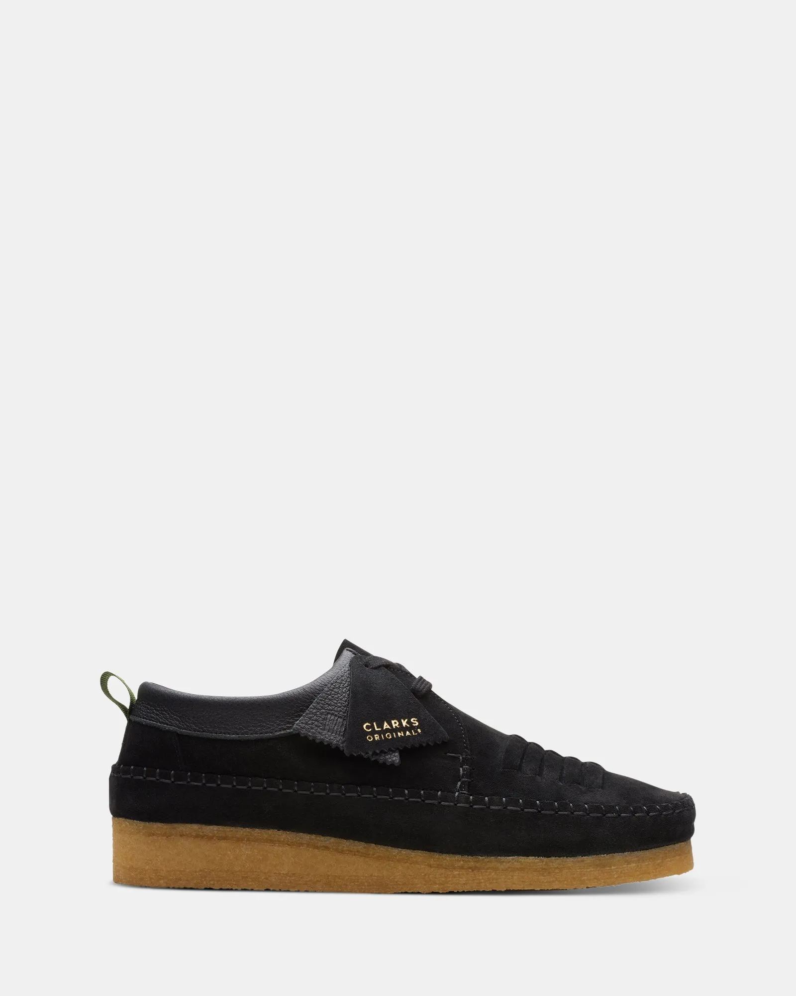 Weaver Weft Black Suede Traction Sole