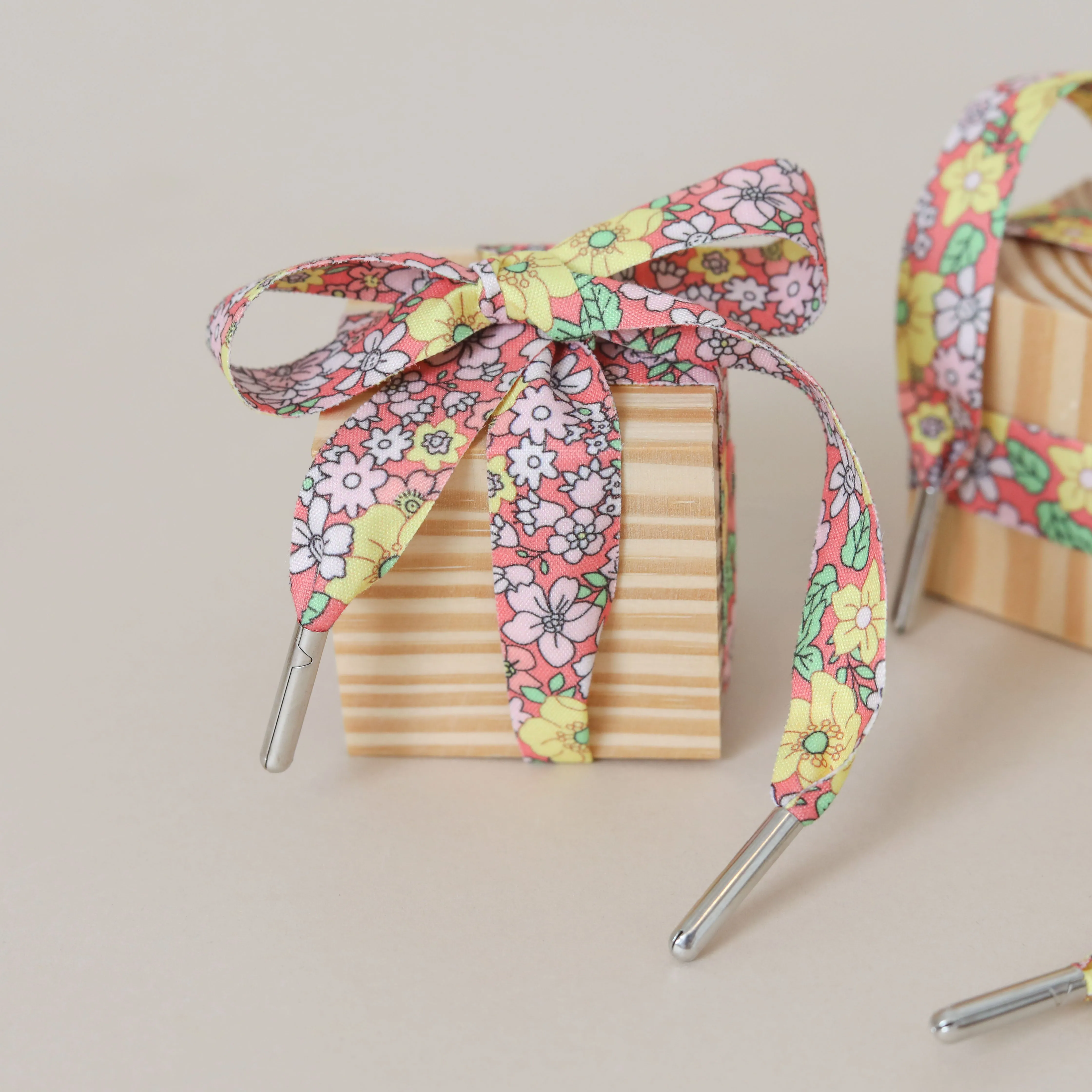 Pink Floral Laces Adidas Samba