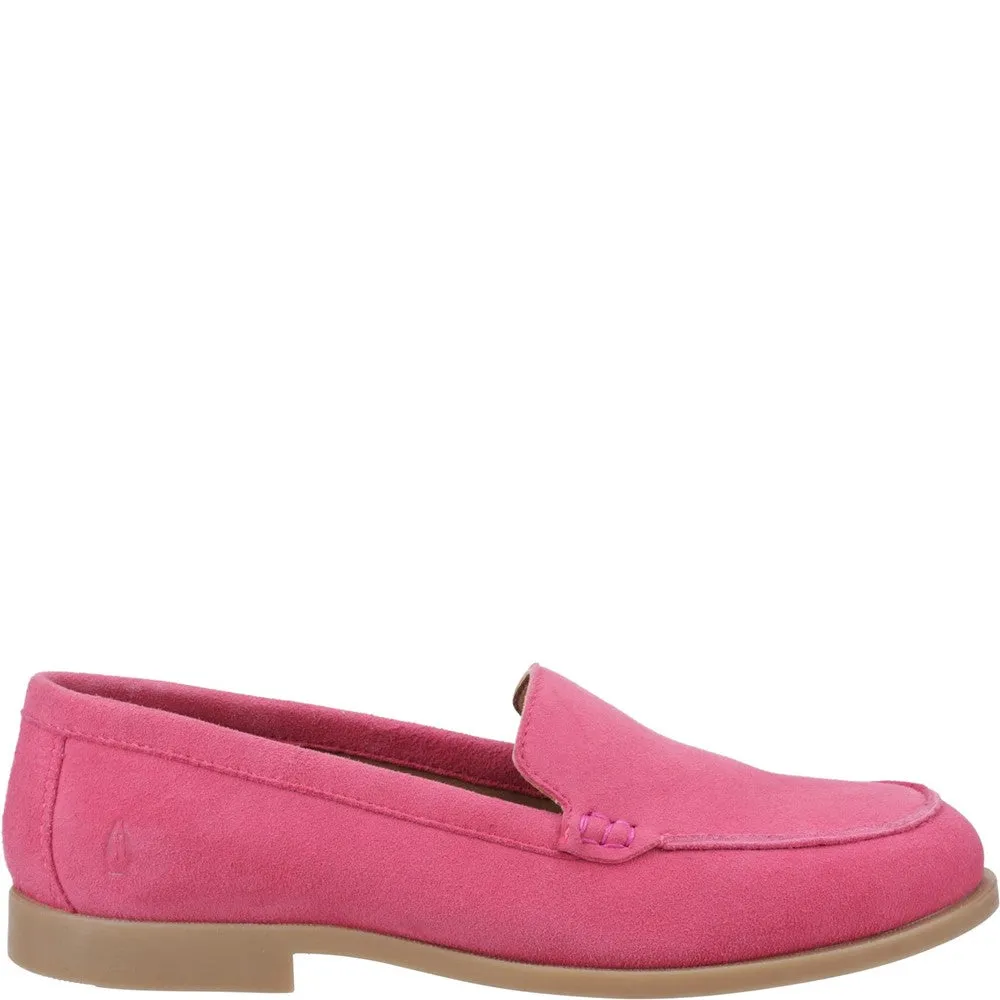 Pink Natasha Loafers Velvet Dress Loafers