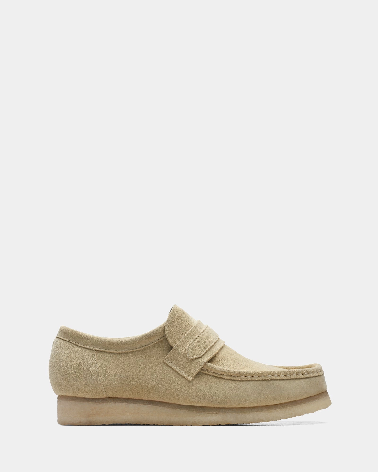 Slip-On Comfort WALLABEE LOAFER (M) Maple Suede