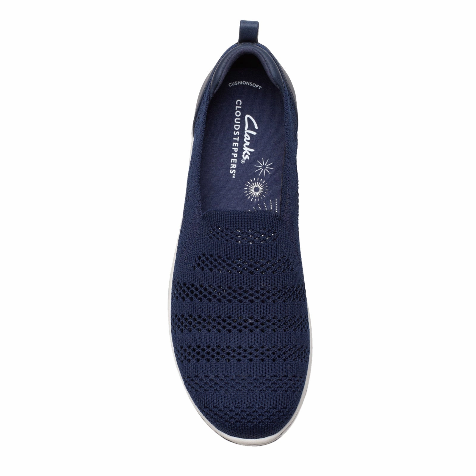 Women's Clarks, Breezey Izzy Slip-On running with a carbon fiber plate intermediate - level shoes