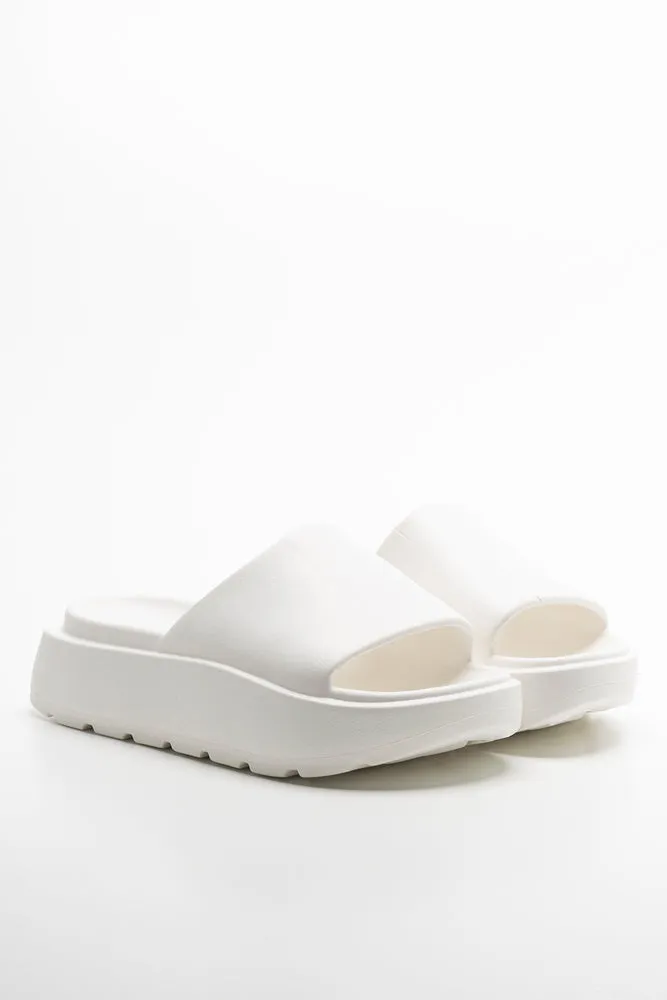 Platform Slide White Sandals Sale Aldo