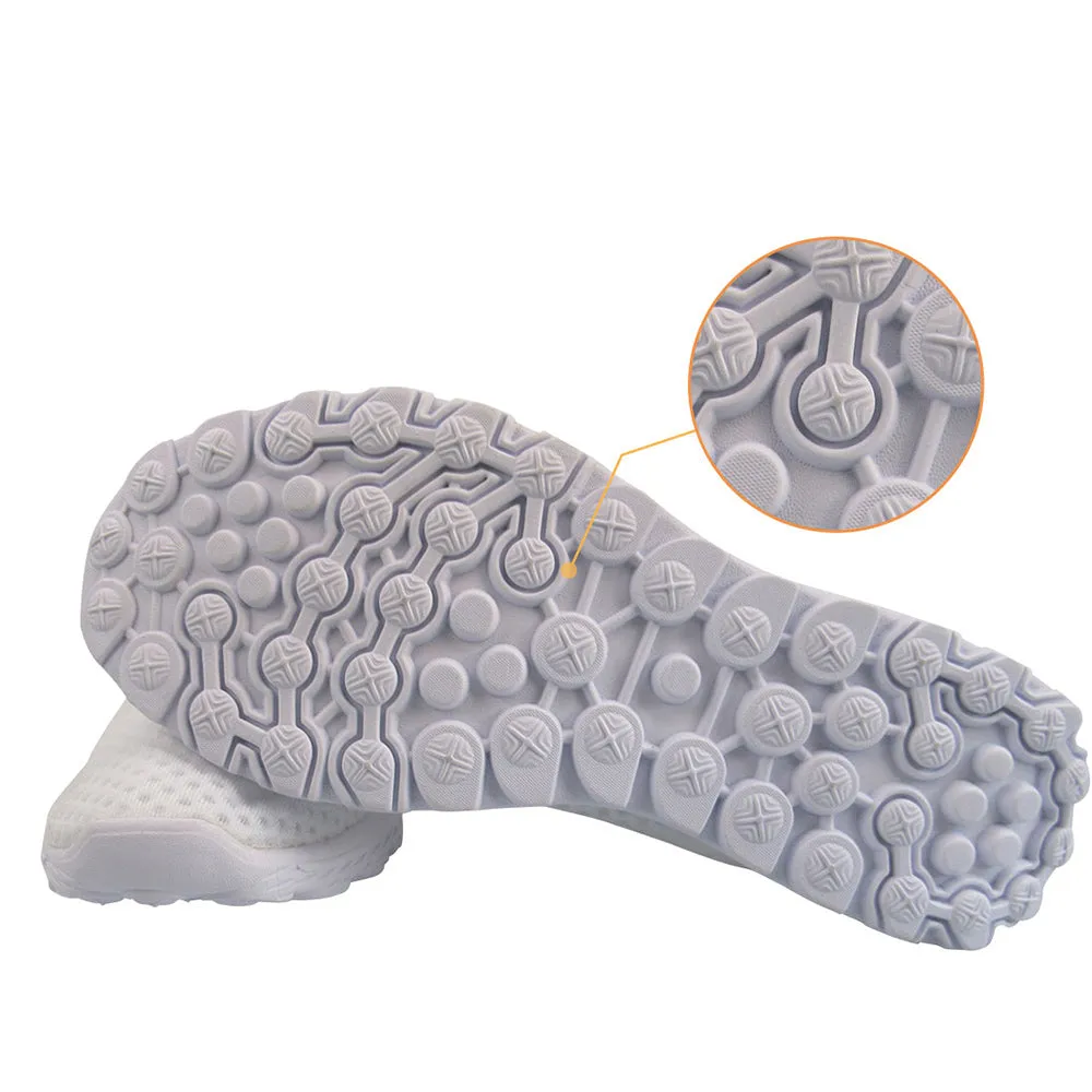 Japanese Pink Flowers White Non-Slip Sneakers Lightweight Asics Shoes San Marcos Outlet