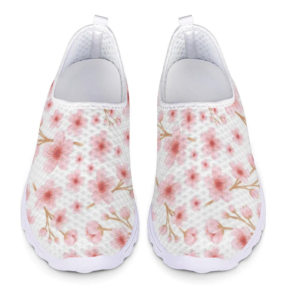 Asics Gel-venture 6 Shield Sportstyle Shoes Japanese Pink Flowers White Non-Slip Sneakers Lightweight
