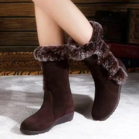Snow Boots Near Me In Store Plush Winter Women Boots