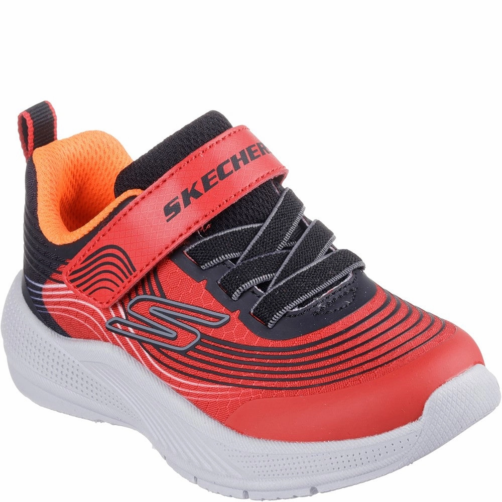 River Path Block Walk Skechers Infant Microspec Advance Trainers