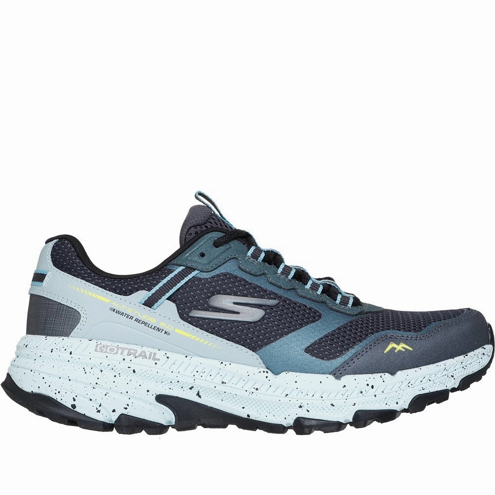 Skechers GO RUN Trail Altitude 2.0 Ravine Trainer running with headphones chunky shoes