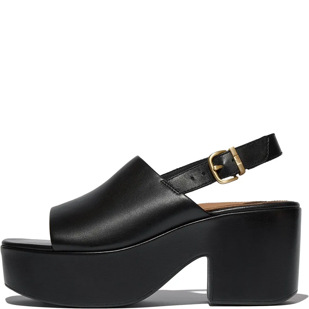 Fitflop Platfforms Heeled Backstrap Sandal Easy-to-Wear Shoes Ombre Fade