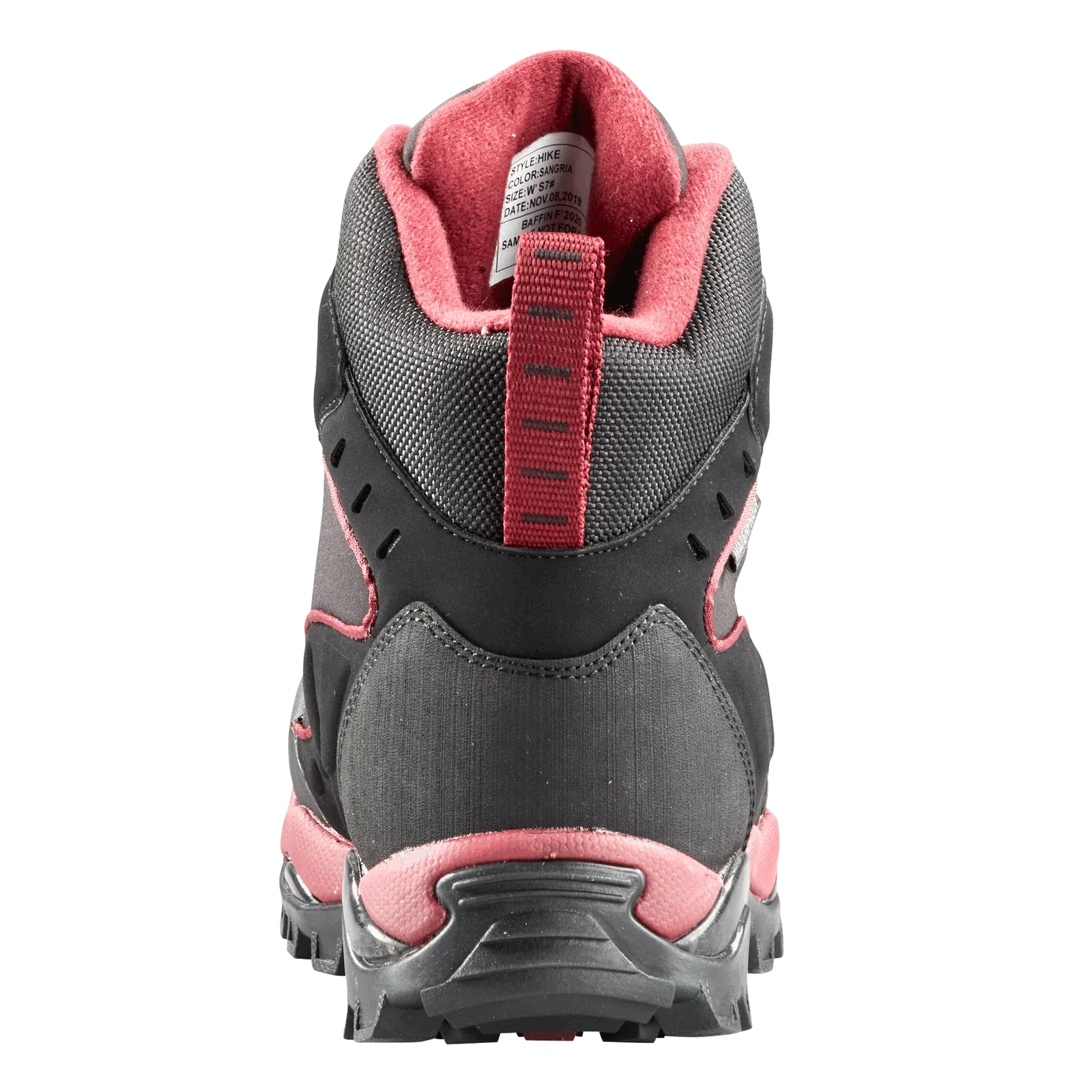 Furry Boots Baffin - Women's Hike Black/Sangria Winter Boot