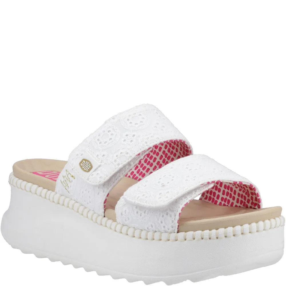 Easy Choice HEYDUDE Delray Slide Eyelet Sandal