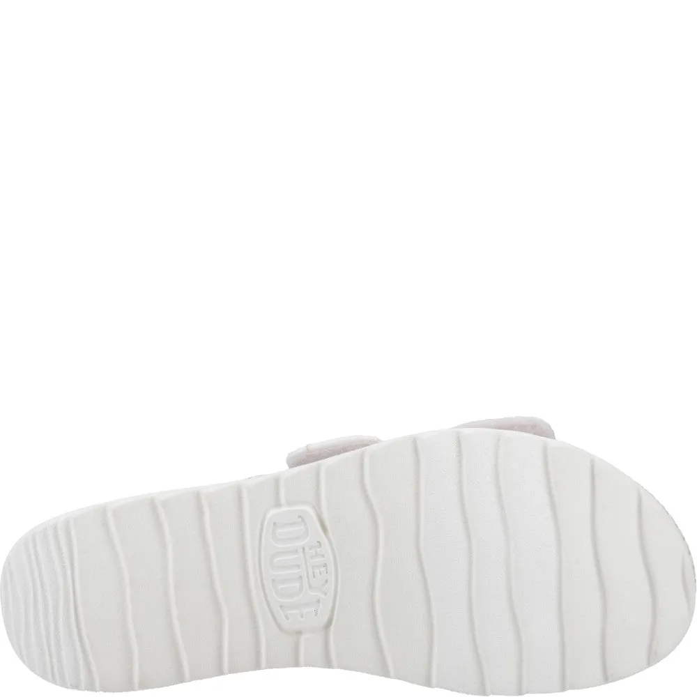 HEYDUDE Delray Slide Eyelet Sandal Practical