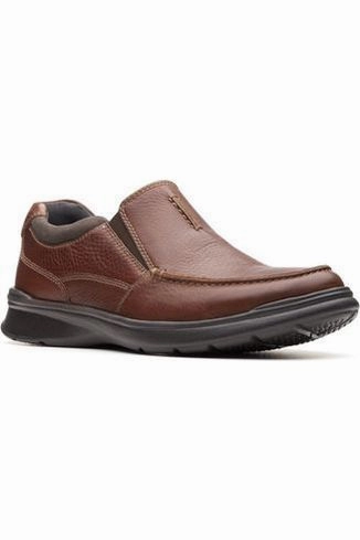 Quick Drying Classic Style Clarks Cotrell Free Tobacco Leather
