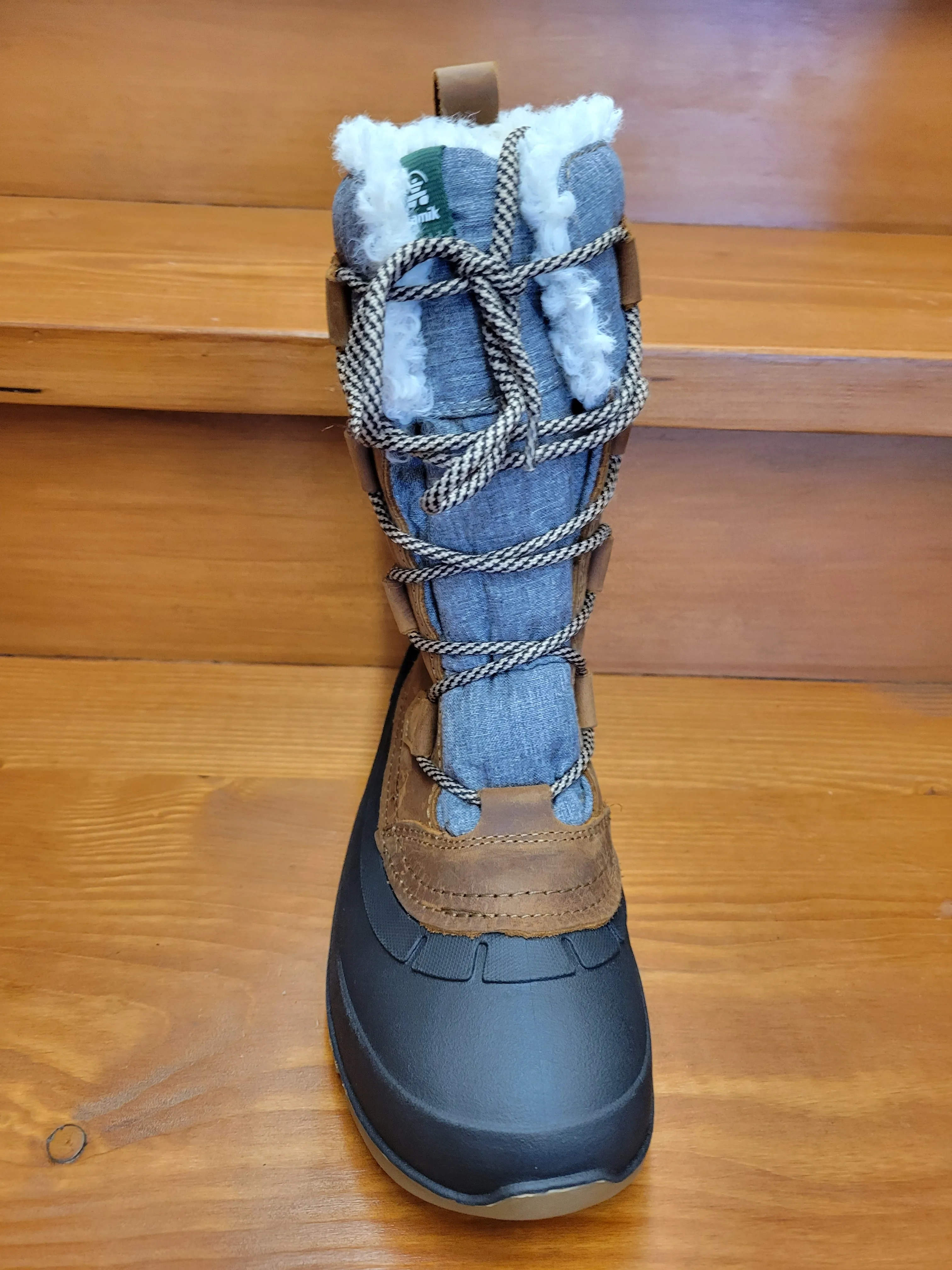 Cozy And Warm Comfortable Design Kamik Snowgem Cognac WK2164