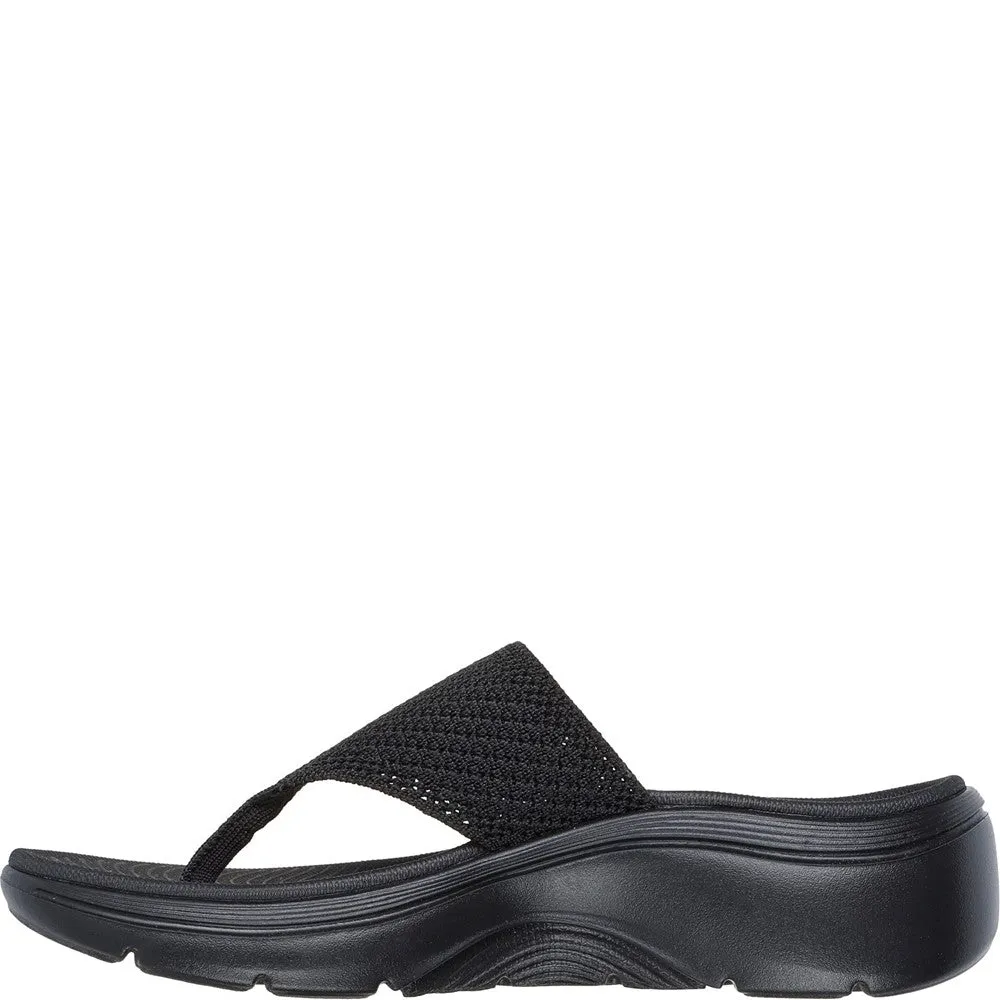 Skechers Go Walk Arch Fit 2.0 Sandal Suede Material Mesh