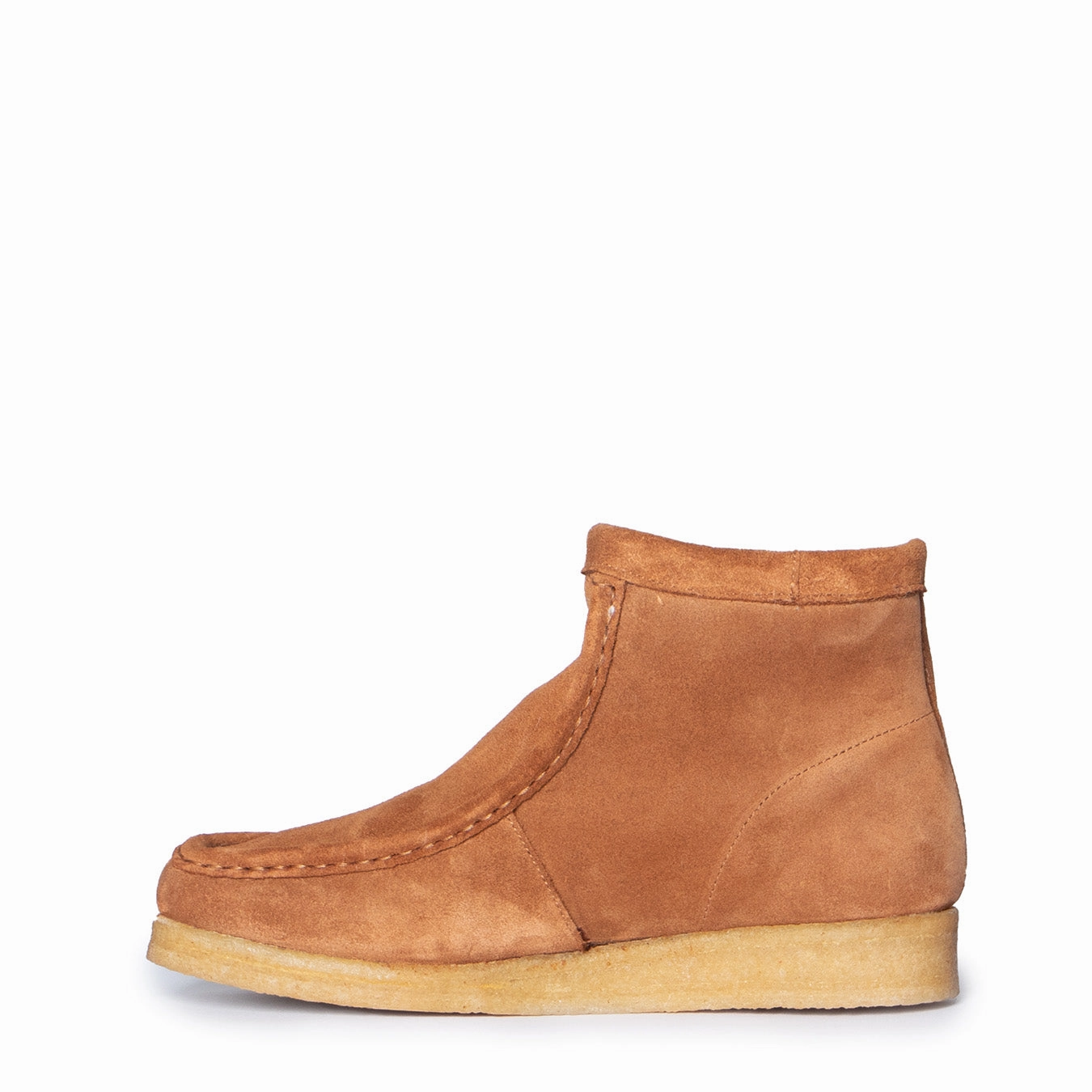 Metal Buckle Clarks Originals Womens Wallabee Hi Boot Caramel WLined