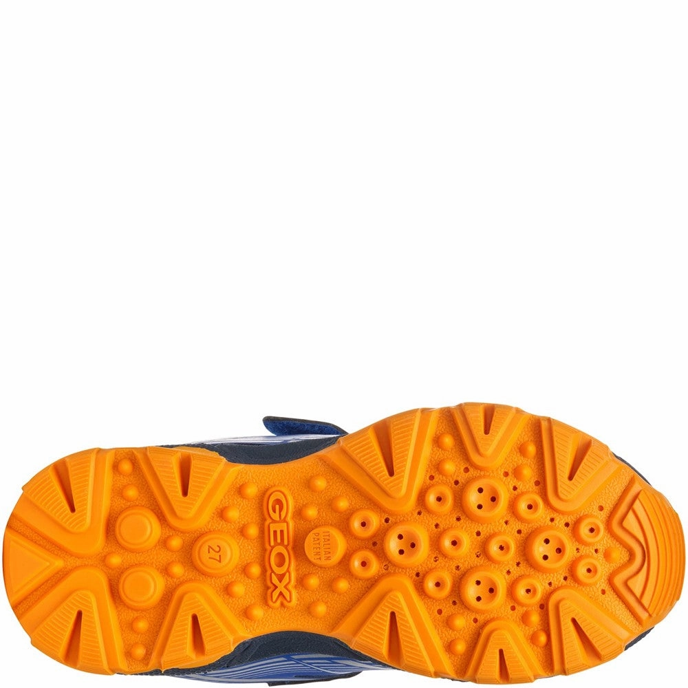 Geox J Magnetar Boy B ABX Infant Sneakers Soft Padding