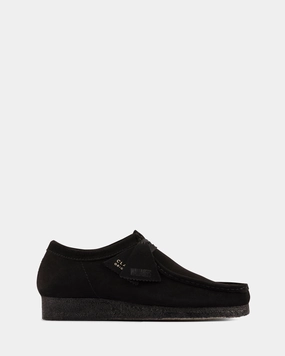 Wallabee (M) Black Suede Ii Versatile Footwear Easy Slip-On