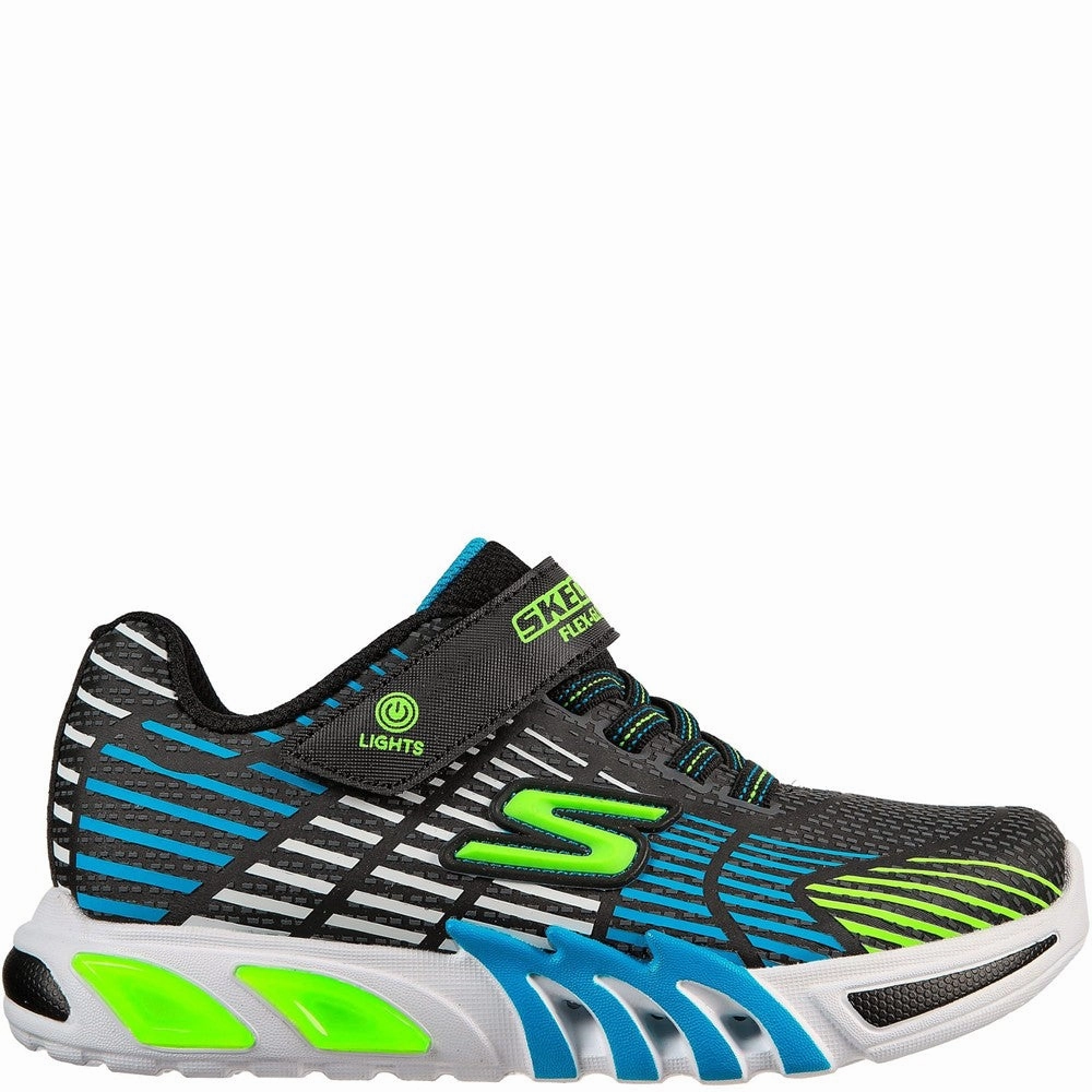 Flexible Material Sturdy Build Skechers S Lights: Flex-Glow Elite Shoe