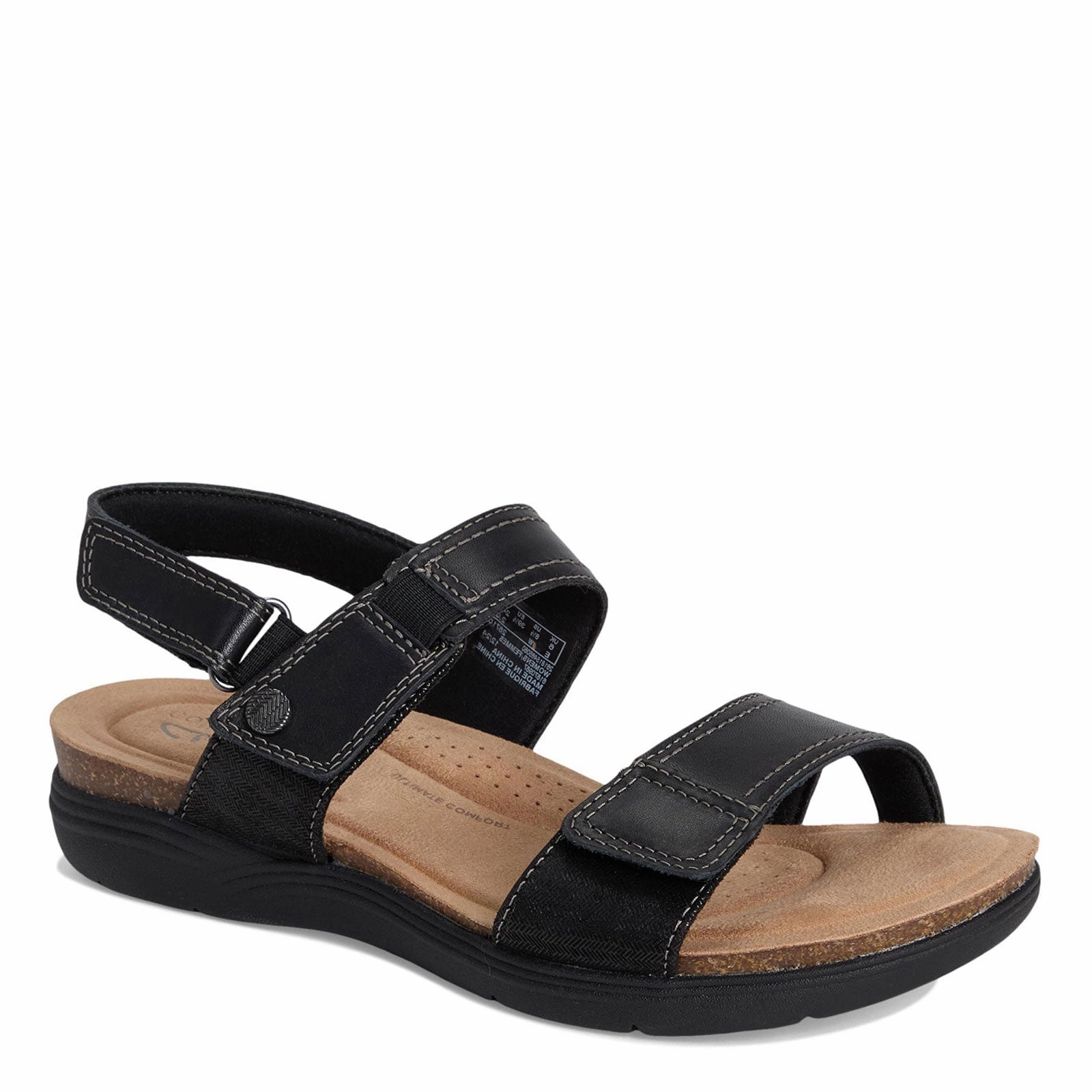 Low Heel Comfortable Cushion Women's Clarks, April Clover Sandal