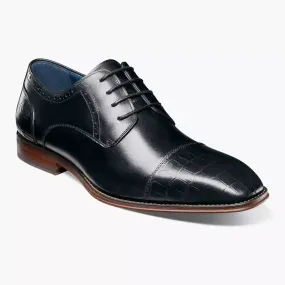 Stacy Adams Penley Boys Black Leather Cap Toe Oxford Dress Shoes Best Asics Shoes For Overpronation