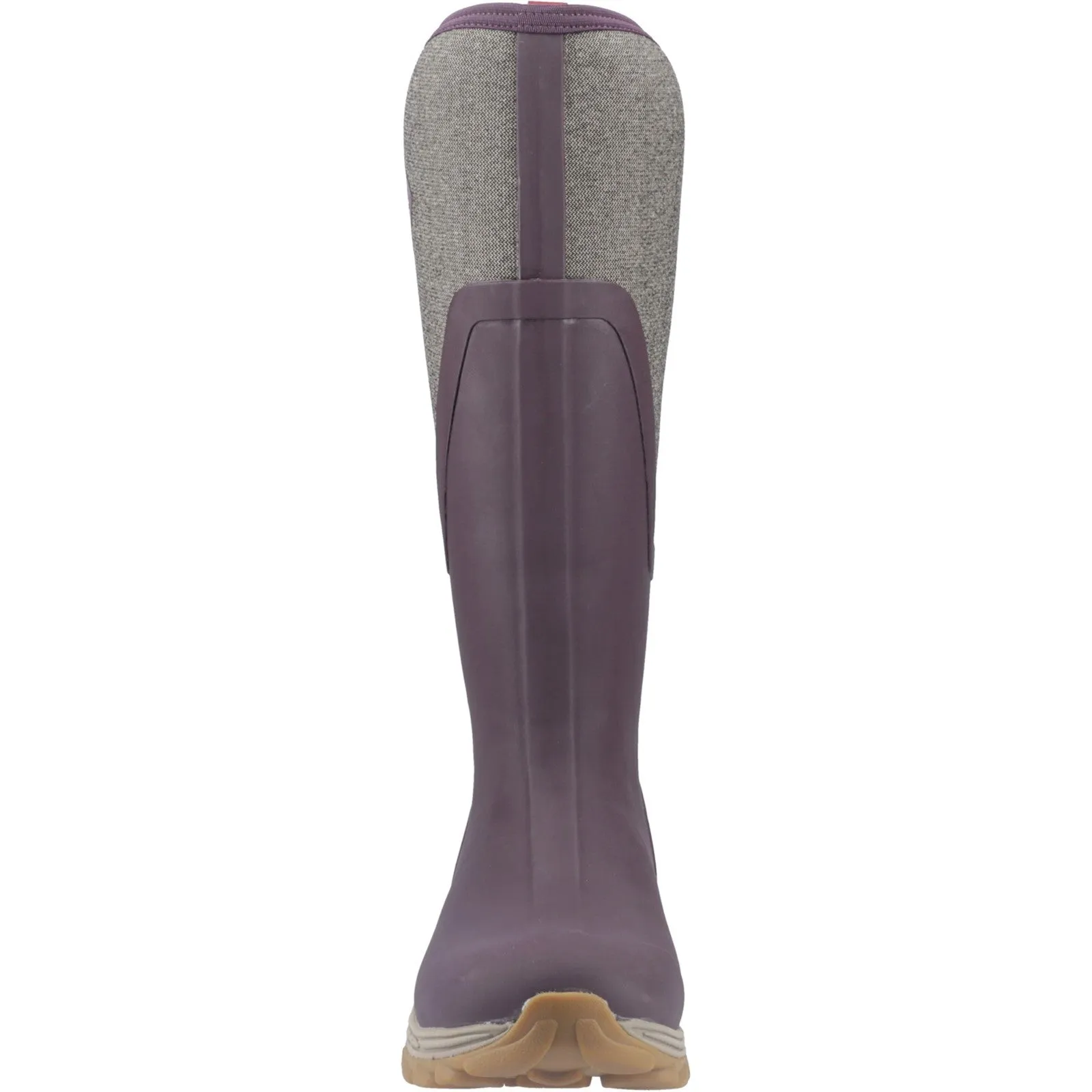 Muck Boots Arctic Sport II Tall Wellington Wine Herringbone Winter Fuzzy Boots