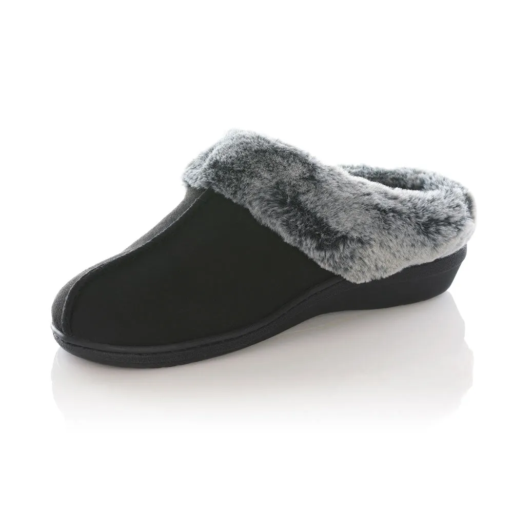 PowerStep Women's Clog Slippers | Plantar Fasciitis Arch Support Orthotic House Shoe Ralph Lauren Slides