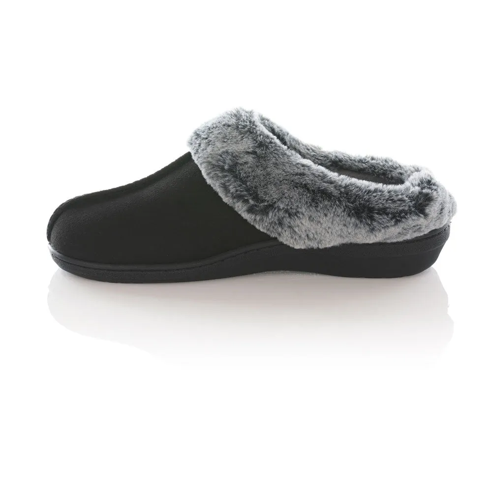 Sliders PowerStep Women's Clog Slippers | Plantar Fasciitis Arch Support Orthotic House Shoe