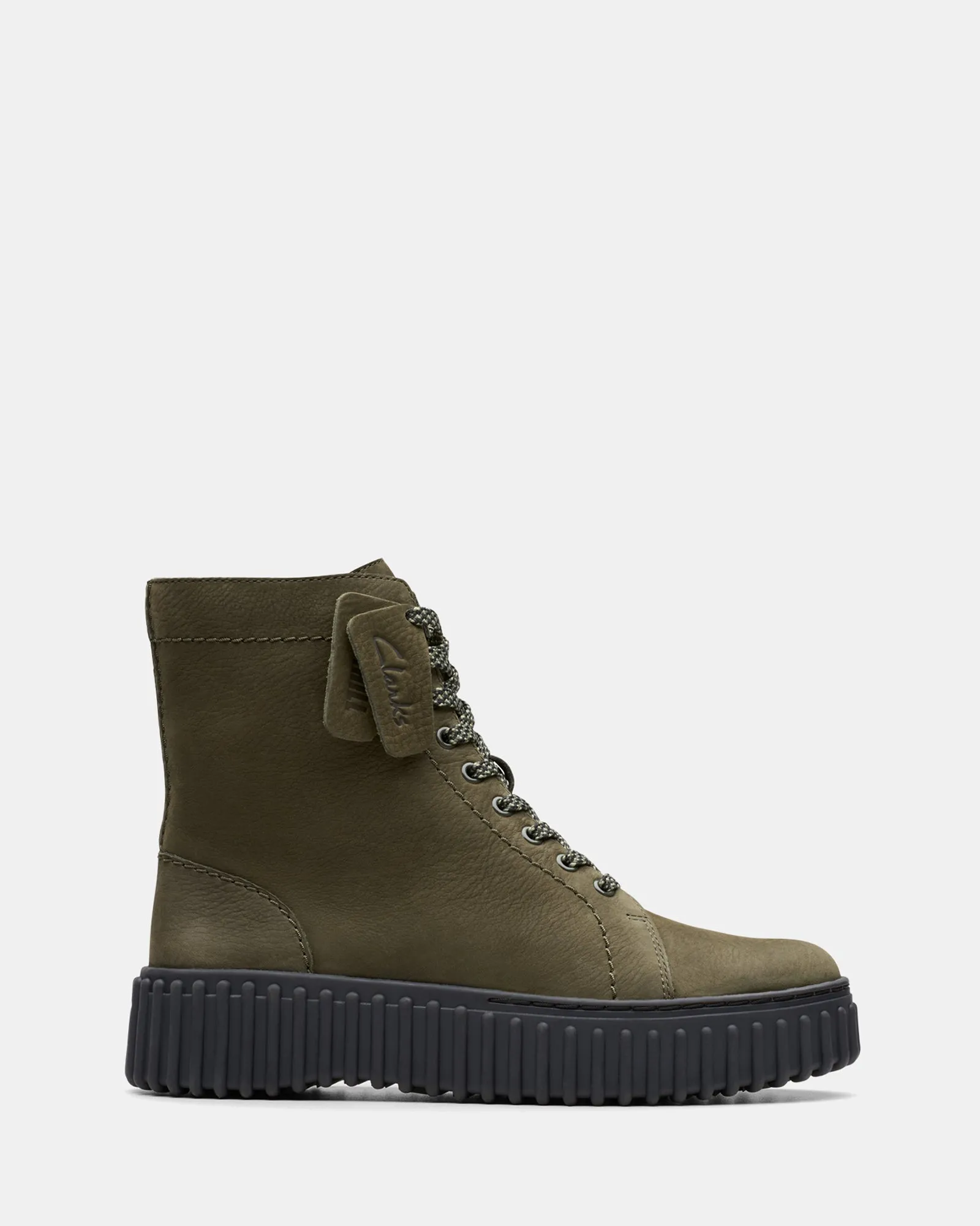 Farmer Torhill Rise Dark Green Nubuck