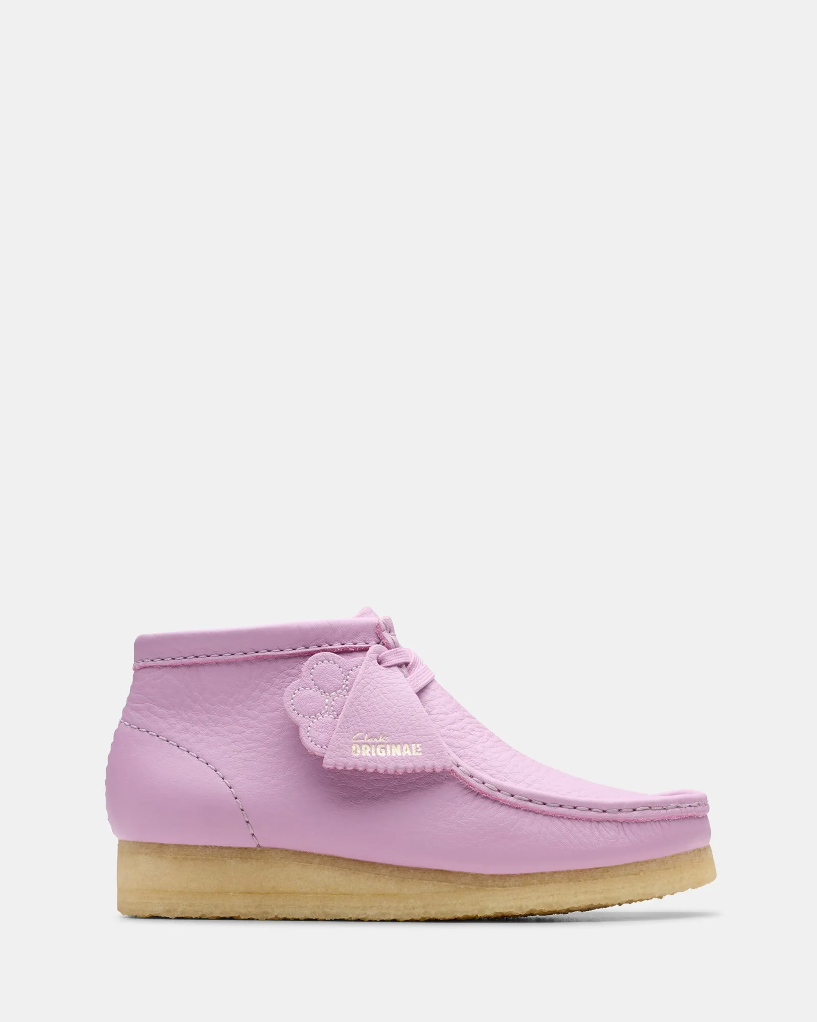 Wallabee Boot. (w) Mauve Leather Cold Weather Gear