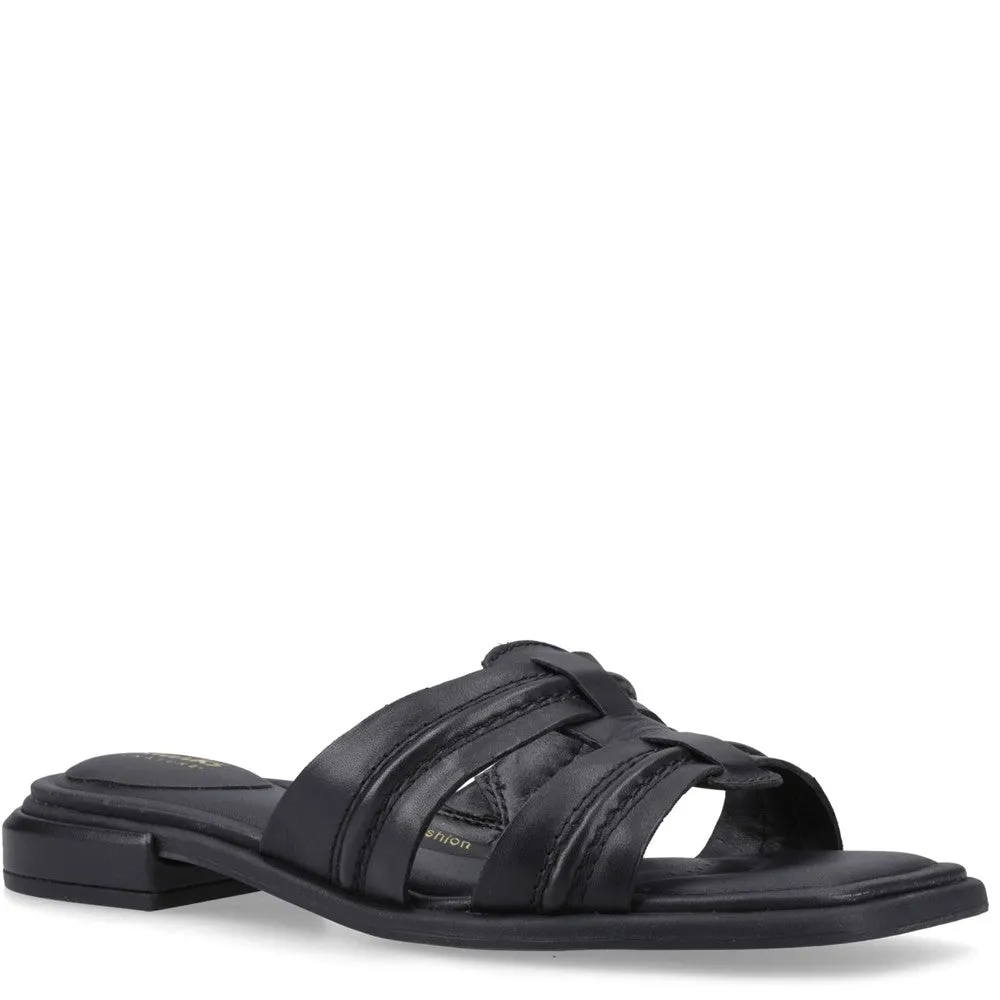 Clarks Ariany Mule Sandals Black Chic Easy Posture