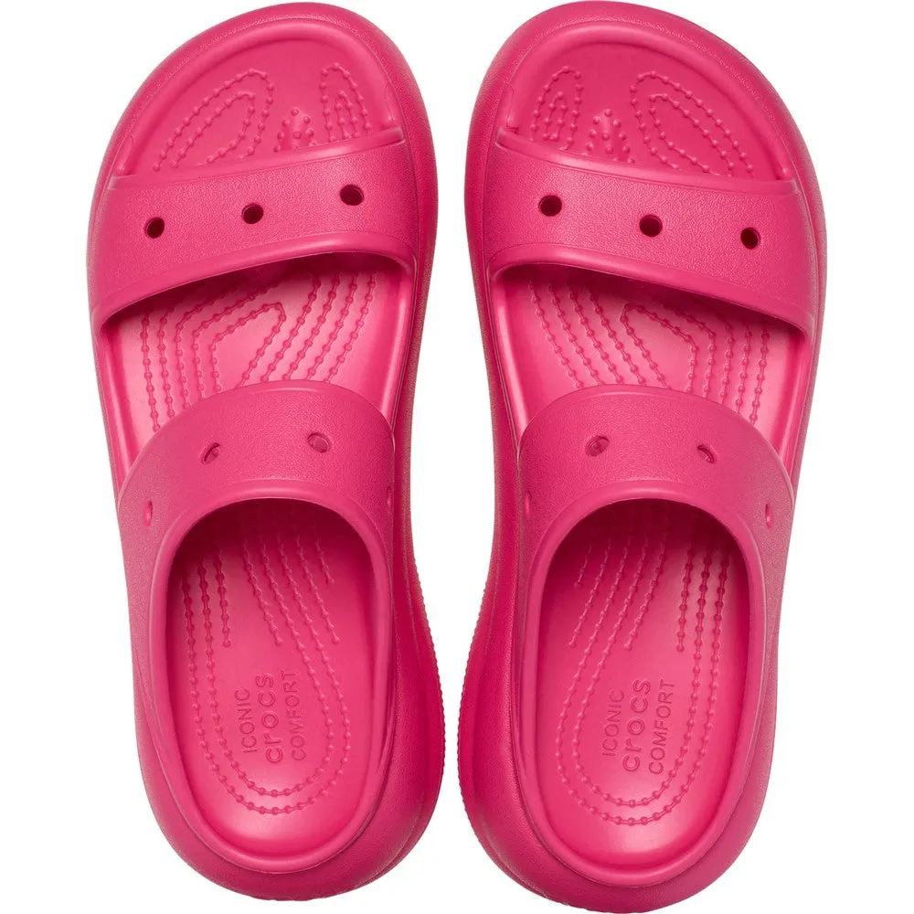 Crocs Unisex Classic Crush Sandal Chic Vacation Flats