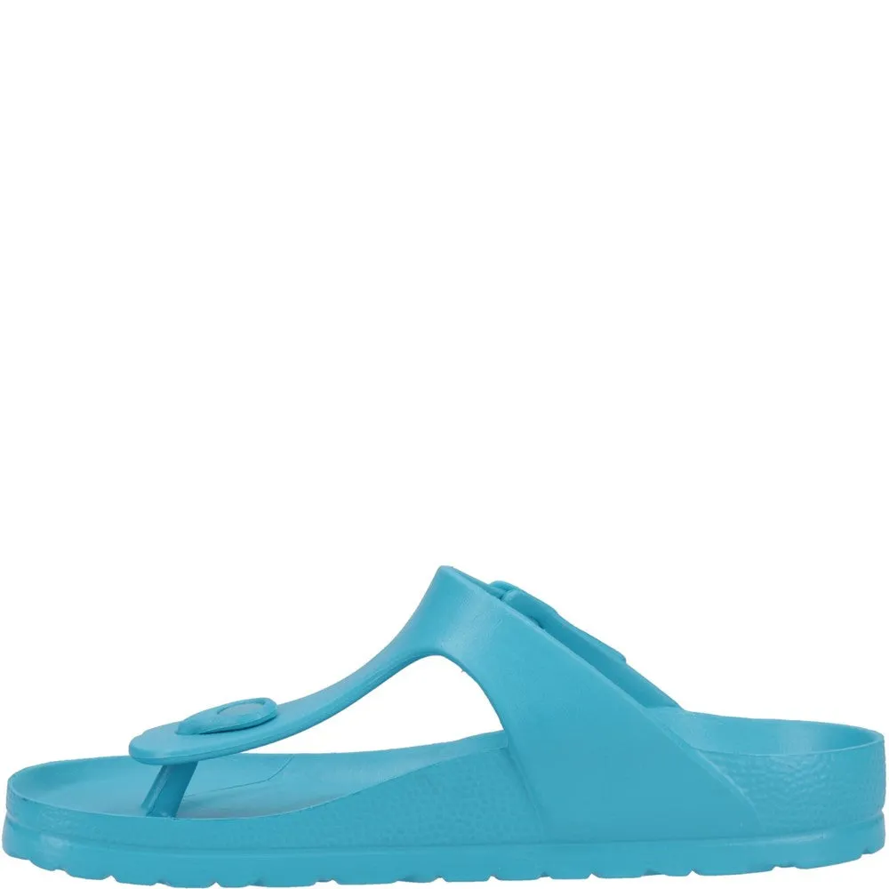 Hush Puppies Lizzie Toepost Sandal Supportive And Stylish