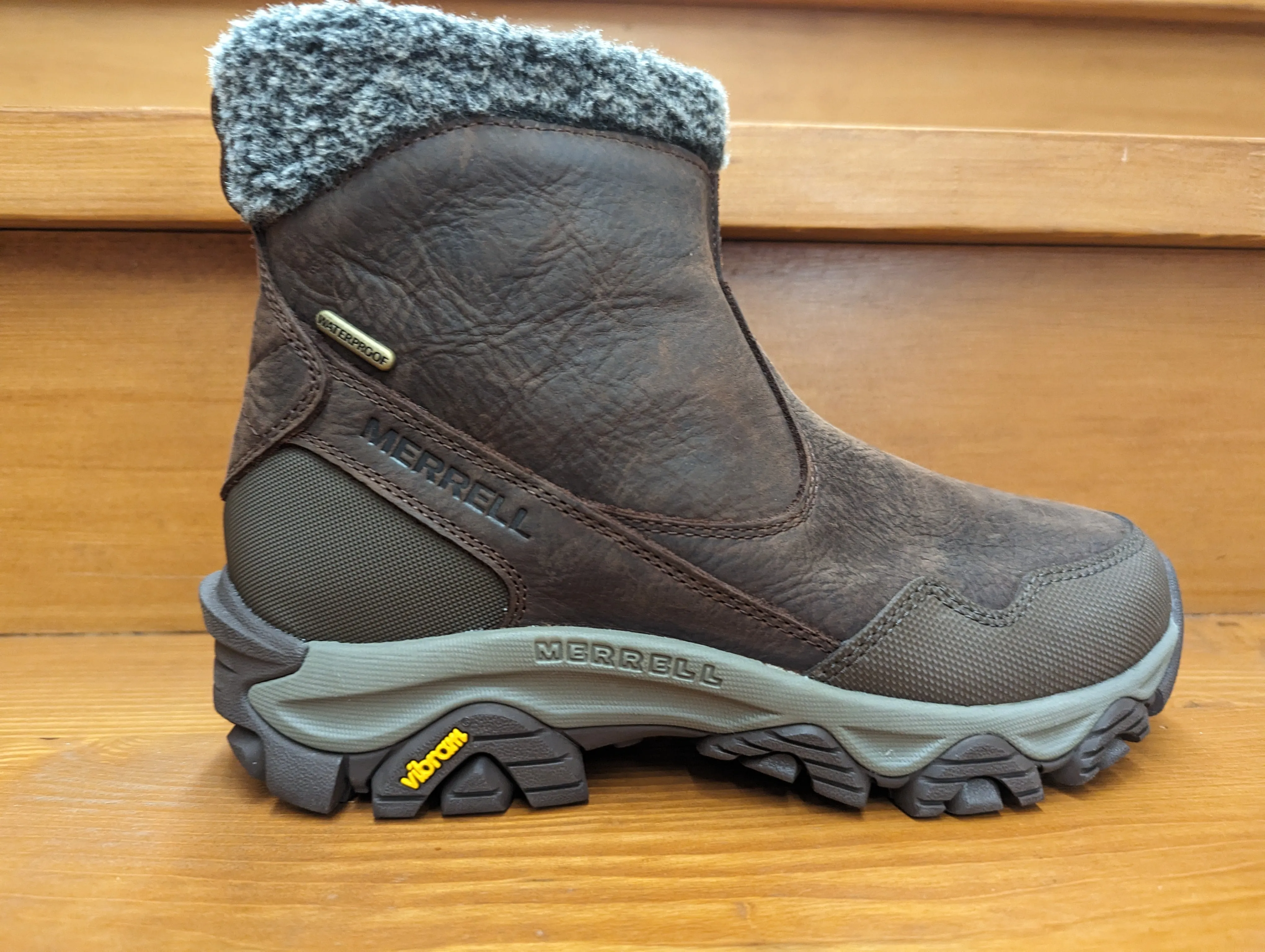 Pointed Toe Design Shine Hike Merrell Coldpack 3 Thermo Mid Cinnamon j037398